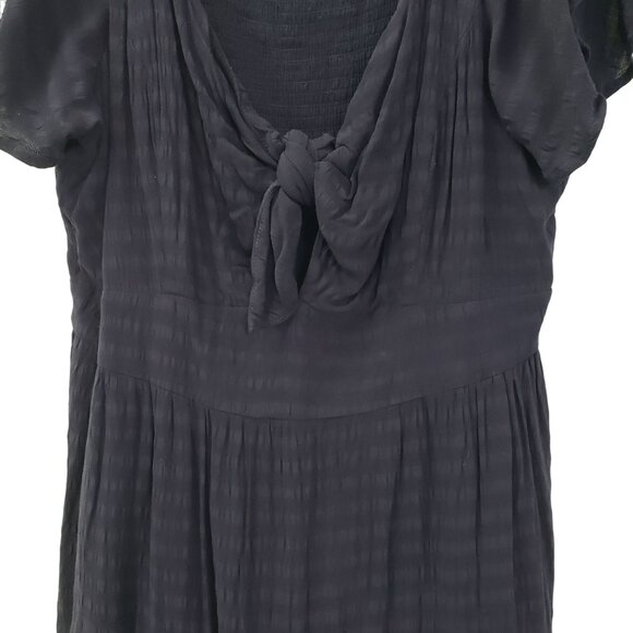 City Chic Seersucker Textured Maxi Dress Size 20 - Picture 7 of 8